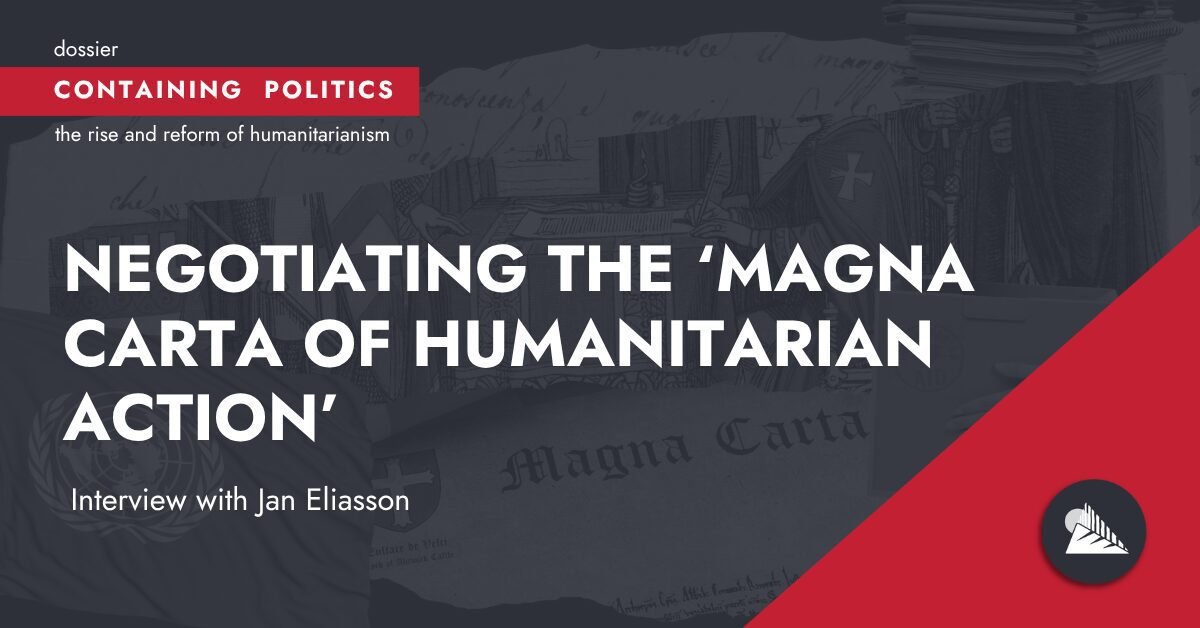 thumb - Negotiating the ‘Magna Carta of humanitarian action’ Interview with Jan Eliasson